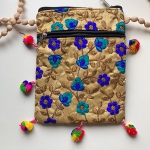 Colorful Embroidered Purse
